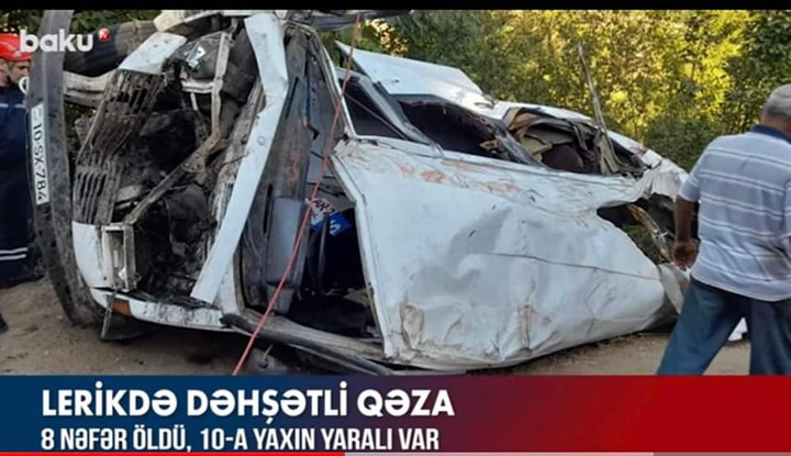 Lerik rayonunda Avtobusun qəzaya uğraması nəticəsində yaralananların adları məlum olub
